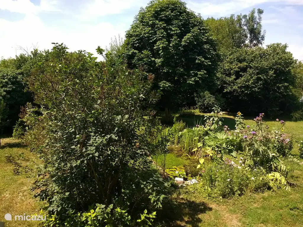 Der Garten von Ihrer Terrasse aus