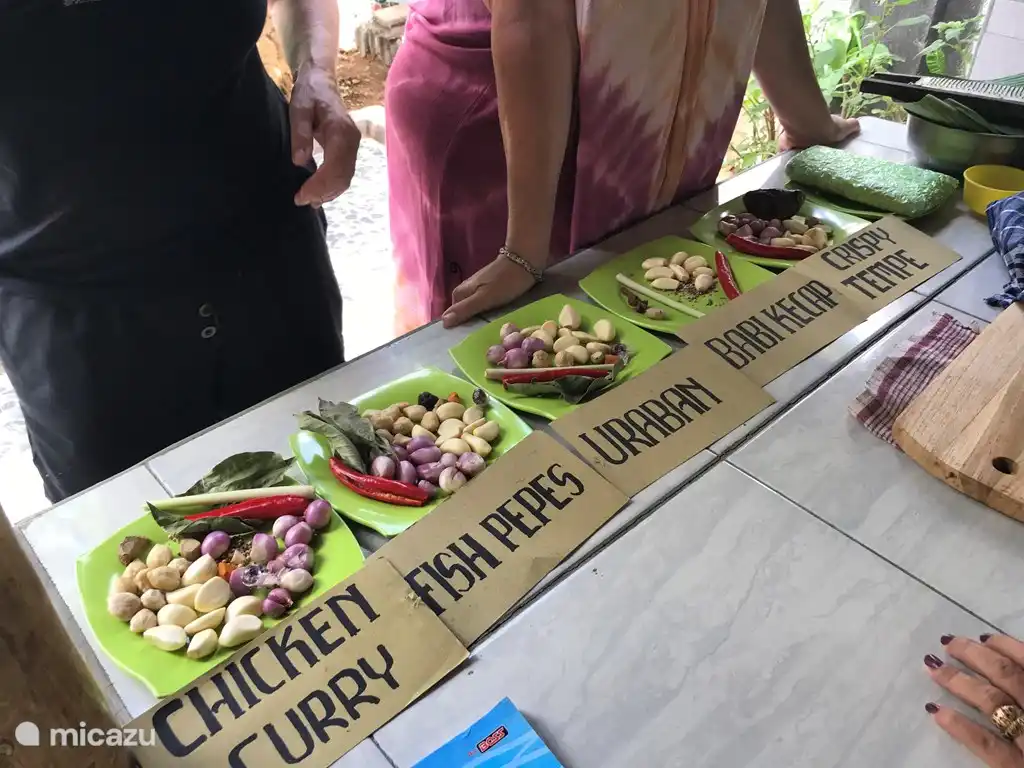 Clase de cocina Warung Ayu
