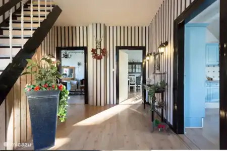 Vakantiehuis Duitsland, Harz, Sankt Andreasberg vakantiehuis Huize Hubertus De hal op de eerste verdieping