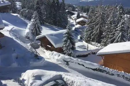 Vakantiehuis Zwitserland, Vaud, Gryon/Villars Sur Ollon penthouse Schuss Uitzicht zuid