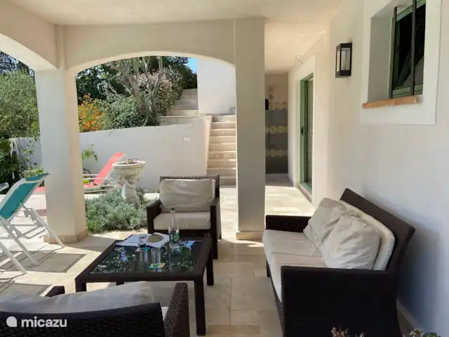 Villa Patrimoine | France, Côte d'Azur, Les Issambres - villa Divers coins salons avec terrasses partiellement couvertes