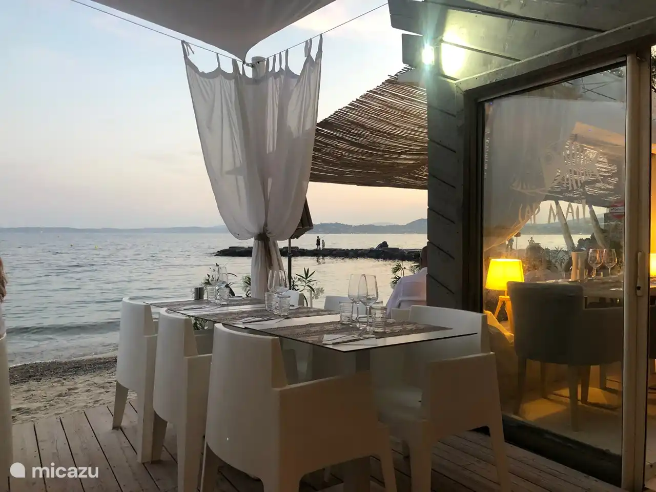 Cap Mail, à pied de la villa