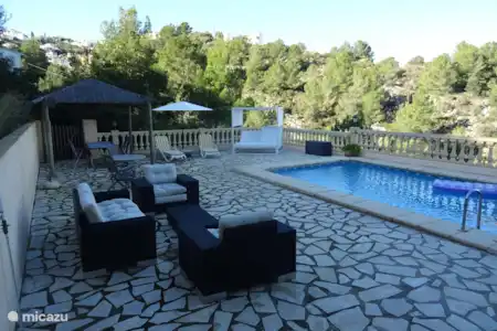 Vacation rental Spain, Costa Blanca, Pedreguer holiday house casa luna swimming pool