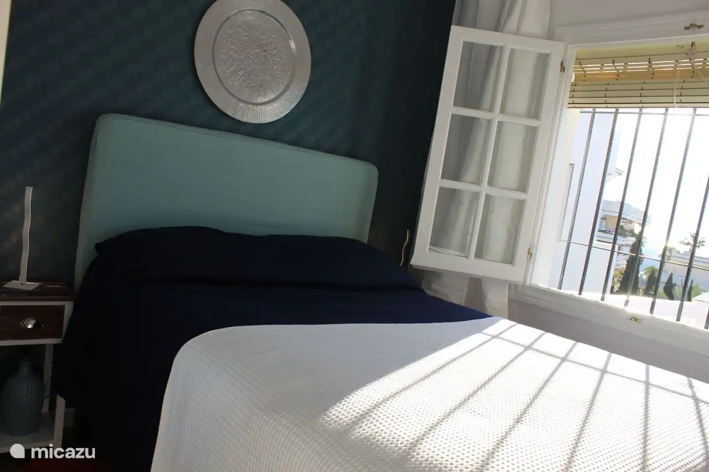 Vista desde el dormitorio.