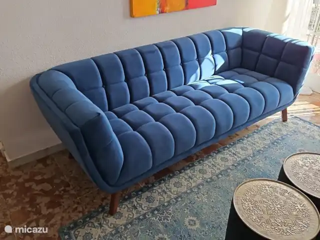 Location de Vacances Espagne, Costa del Sol, Mijas Golf, appartement - Casa Juapa Salon avec canapé confortable