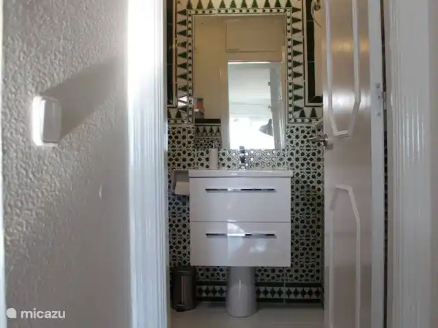 Location de Vacances Espagne, Costa del Sol, Mijas Golf, appartement - Casa Juapa Un aperçu de
la salle de bain