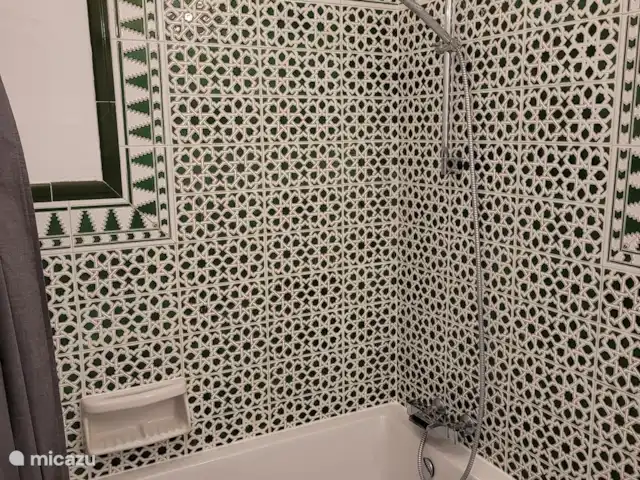 Location de Vacances Espagne, Costa del Sol, Mijas Golf, appartement - Casa Juapa Baignoire avec douche pluie