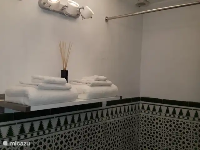 Location de Vacances Espagne, Costa del Sol, Mijas Golf, appartement - Casa Juapa Y compris les serviettes et drap de bain et serviettes de hammam pour la piscine.