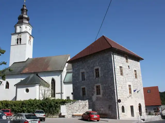 vakantiehuis huren in Slovenië, Notranjska, Cerknica – Vakantiehuis Tabor 43 - Mima Het oude centrum van Cerknica