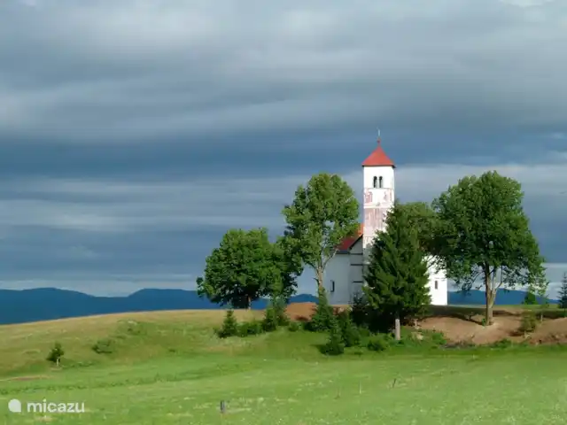 vakantiehuis huren in Slovenië, Notranjska, Cerknica – Vakantiehuis Tabor 43 - Mima Kerkje van Zelsje, nabij Cerknica.