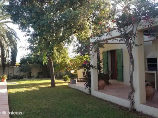 Casa El Arenal | Espagne, Costa de Almeria, Níjar - villa Terrasse juste à l'extérieur du barbecue