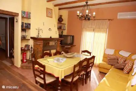 Vakantiehuis Spanje, Andalusië, Montefrio villa La Choza de Mamuyo living