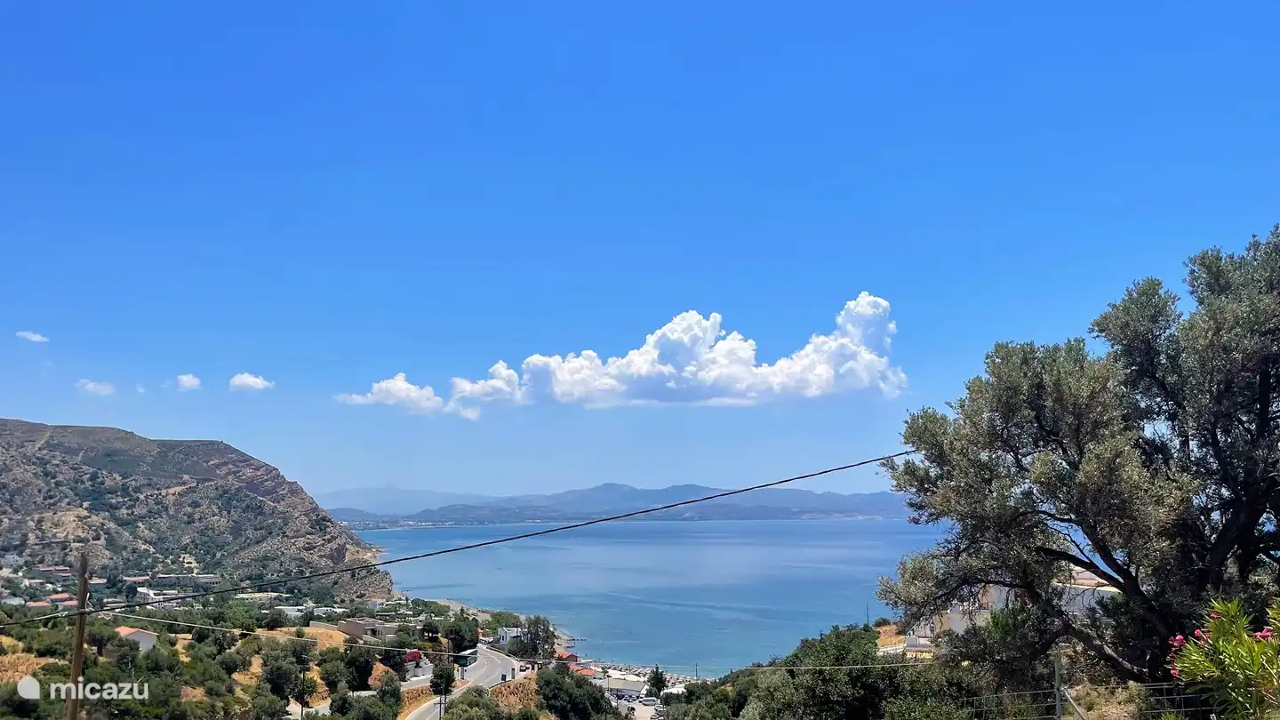 Uitzicht over de Mesara-baai.