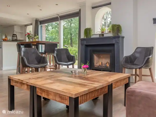 Le garde-frontière | Pays-Bas, Gueldre, Aalten - maison de vacances Confortable assis près de la cheminée