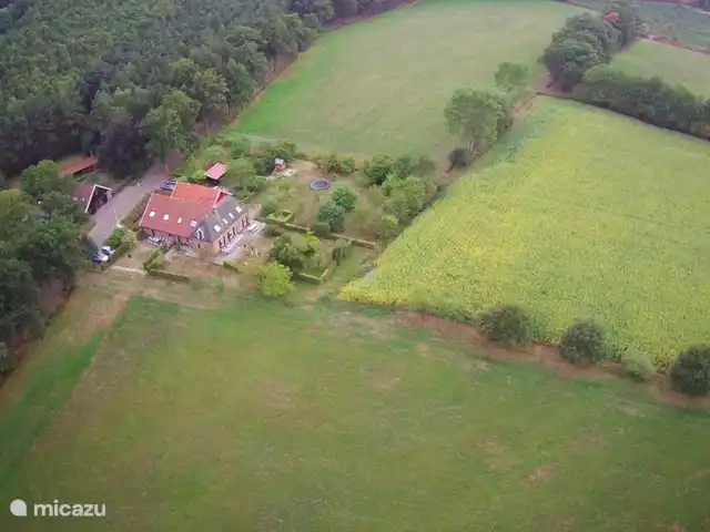 Le garde-frontière | Pays-Bas, Gueldre, Aalten - maison de vacances Vue aérienne de De Grenswachter De Schoppe, De Daele et 't Woonhuus