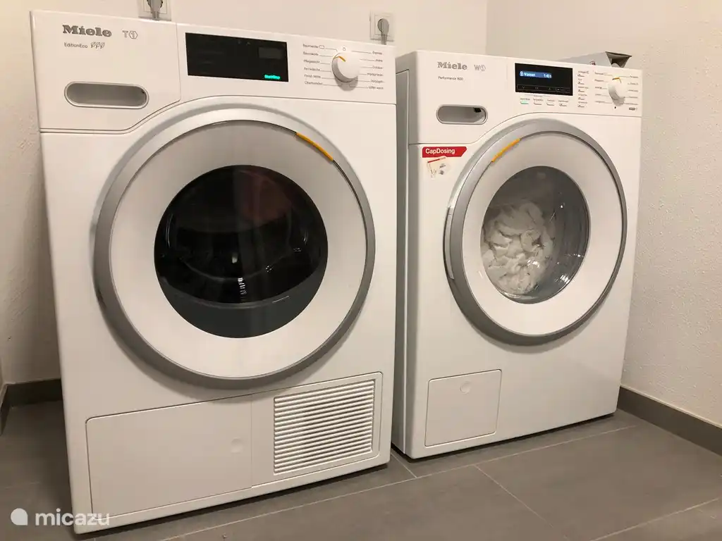 Miele Waschmaschine und Trockner