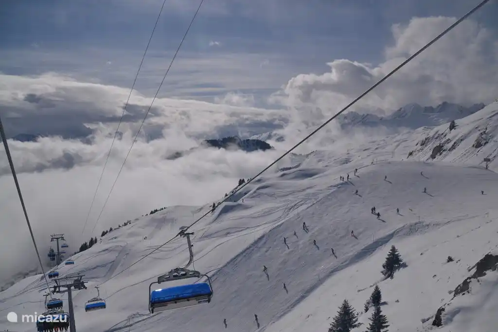 hermosas pistas de esquí