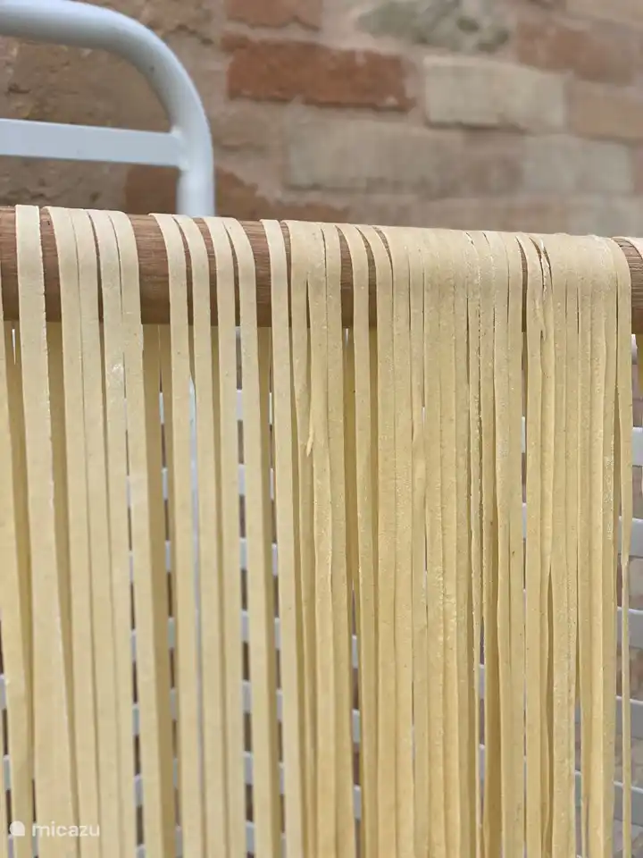 Pasta zubereiten in der Villa Fiore