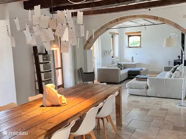 Villa Fiore | Italie, Marche, Falerone - villa Salon-salle à manger Villa Fiore