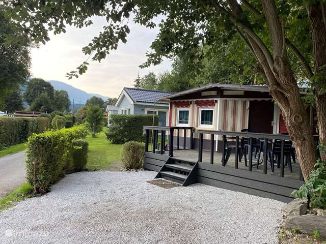 Holiday home in Austria, Tyrol – mobile home Zillertal Lodge | 5* Comfort Camping