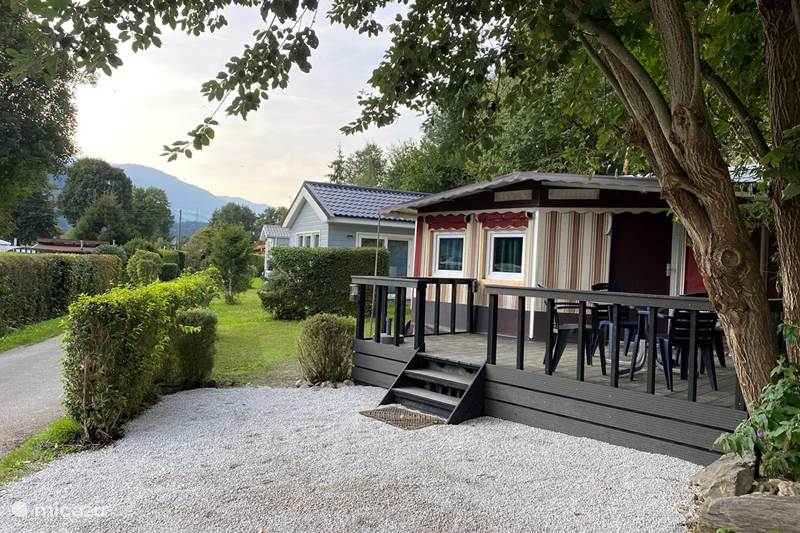 Vacation rental Austria, Tyrol, Aschau im Zillertal Mobile home Zillertal Lodge 5 * Comfort Camping
