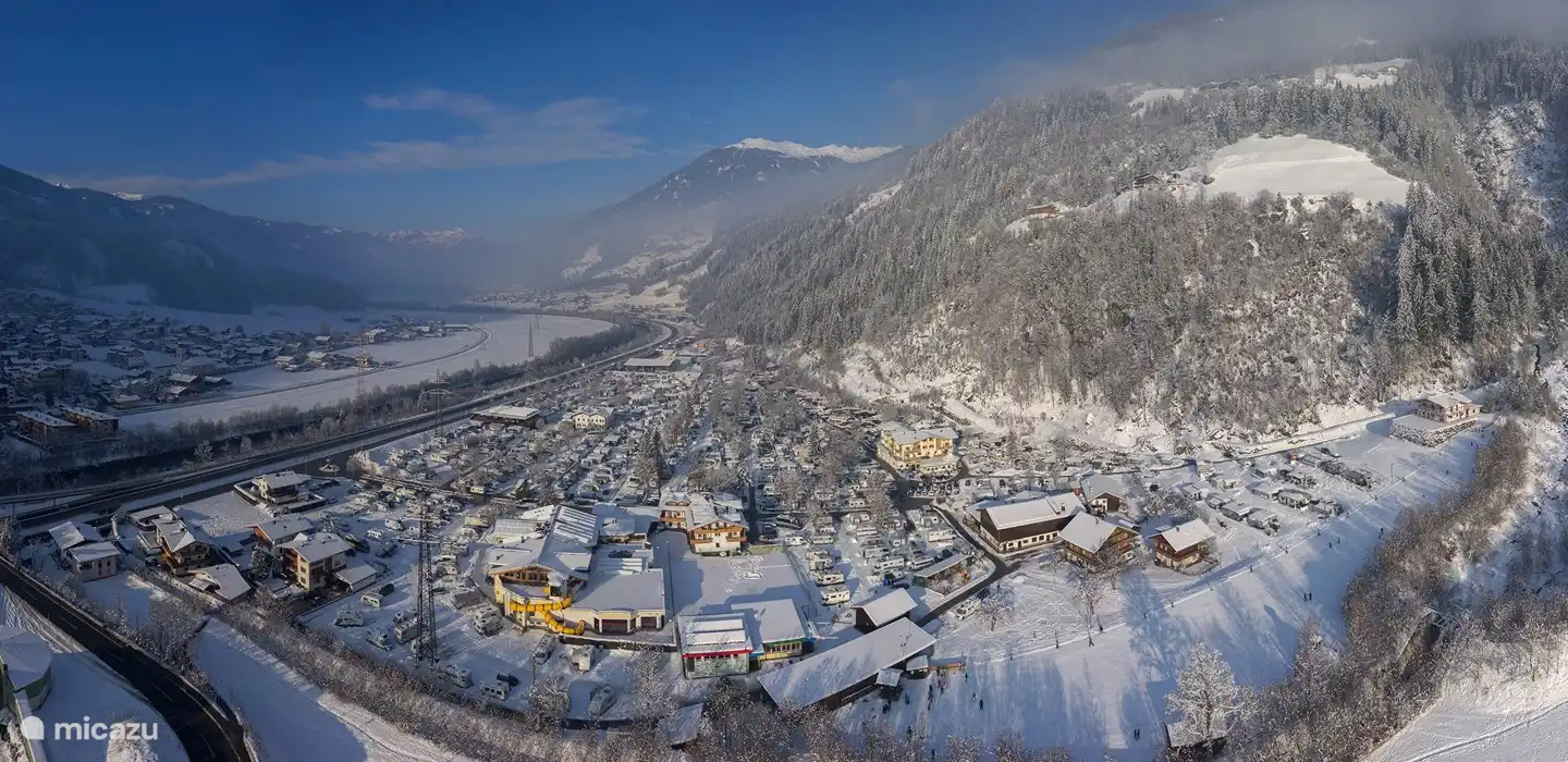 Camping Aufenfeld im Winter
