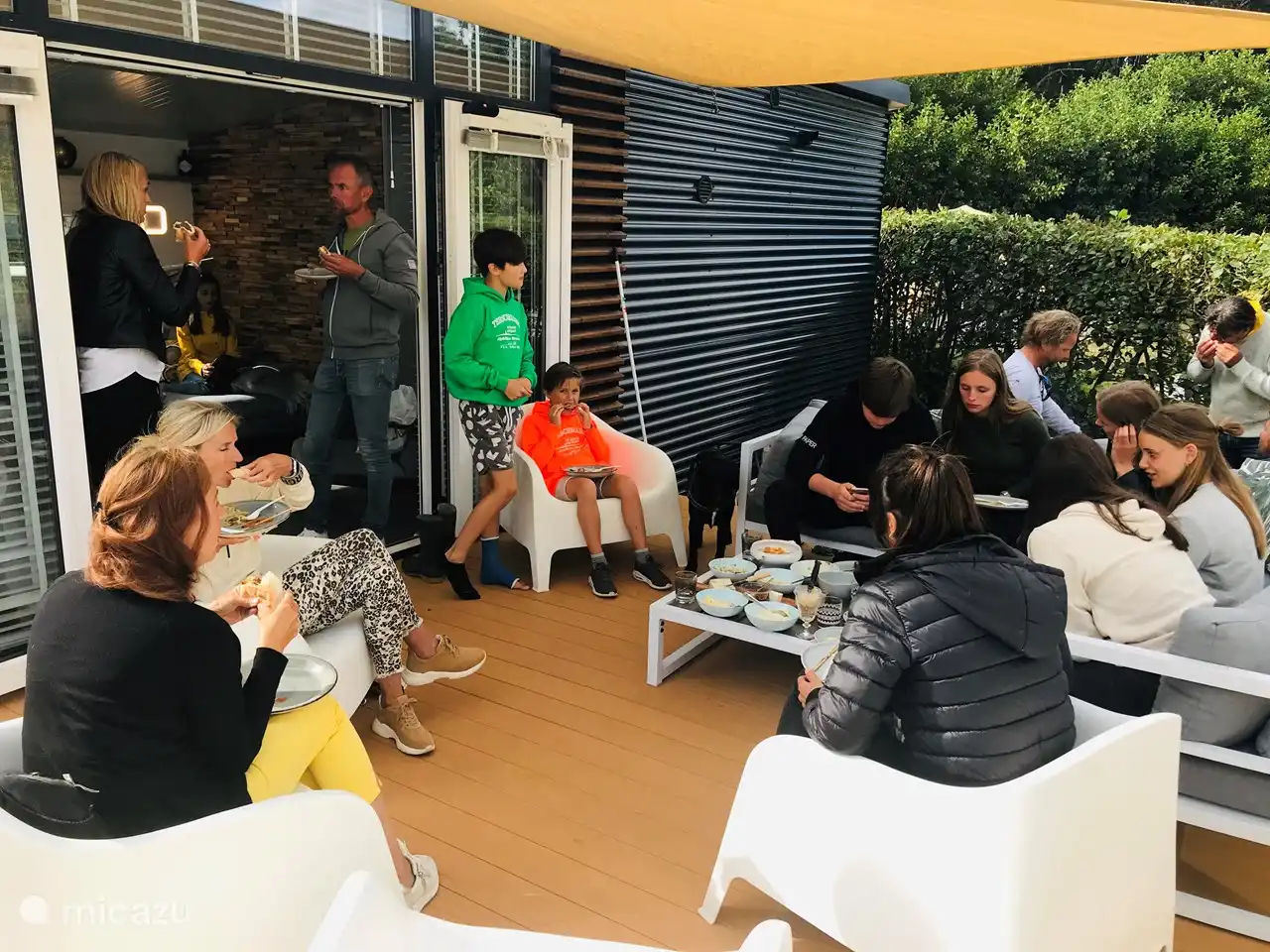 Borrowed a BBQ from the butcher on West Terschelling; perfect piece of meat!