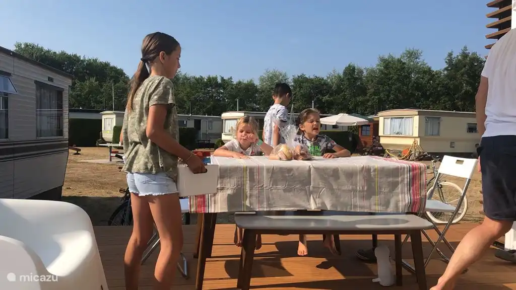 Sunny terrace TinyHouseTerschelling