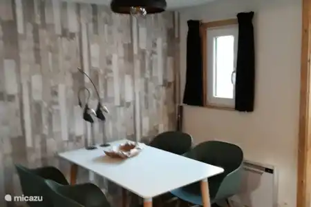 Vacation rental Belgium, Ardennes, Durbuy chalet Chalet International Dining area