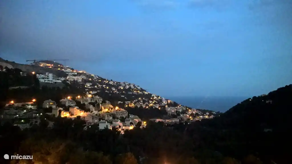 Breathtaking view at nightfall