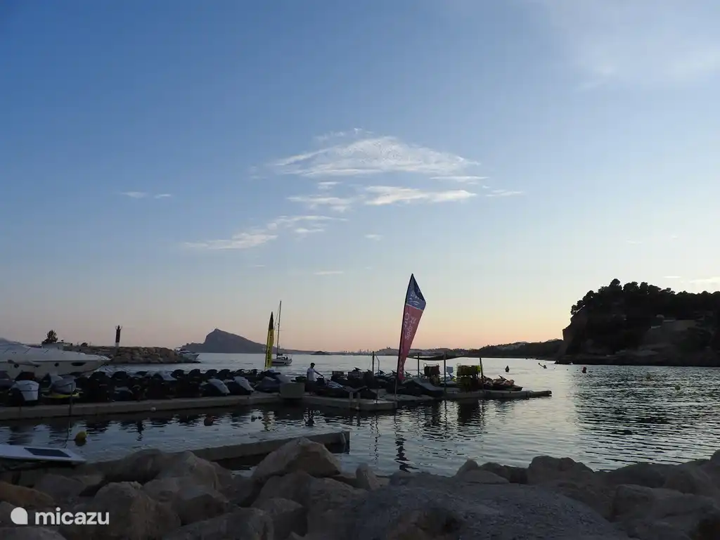 Jet ski is ready to enjoy the Mediterranean