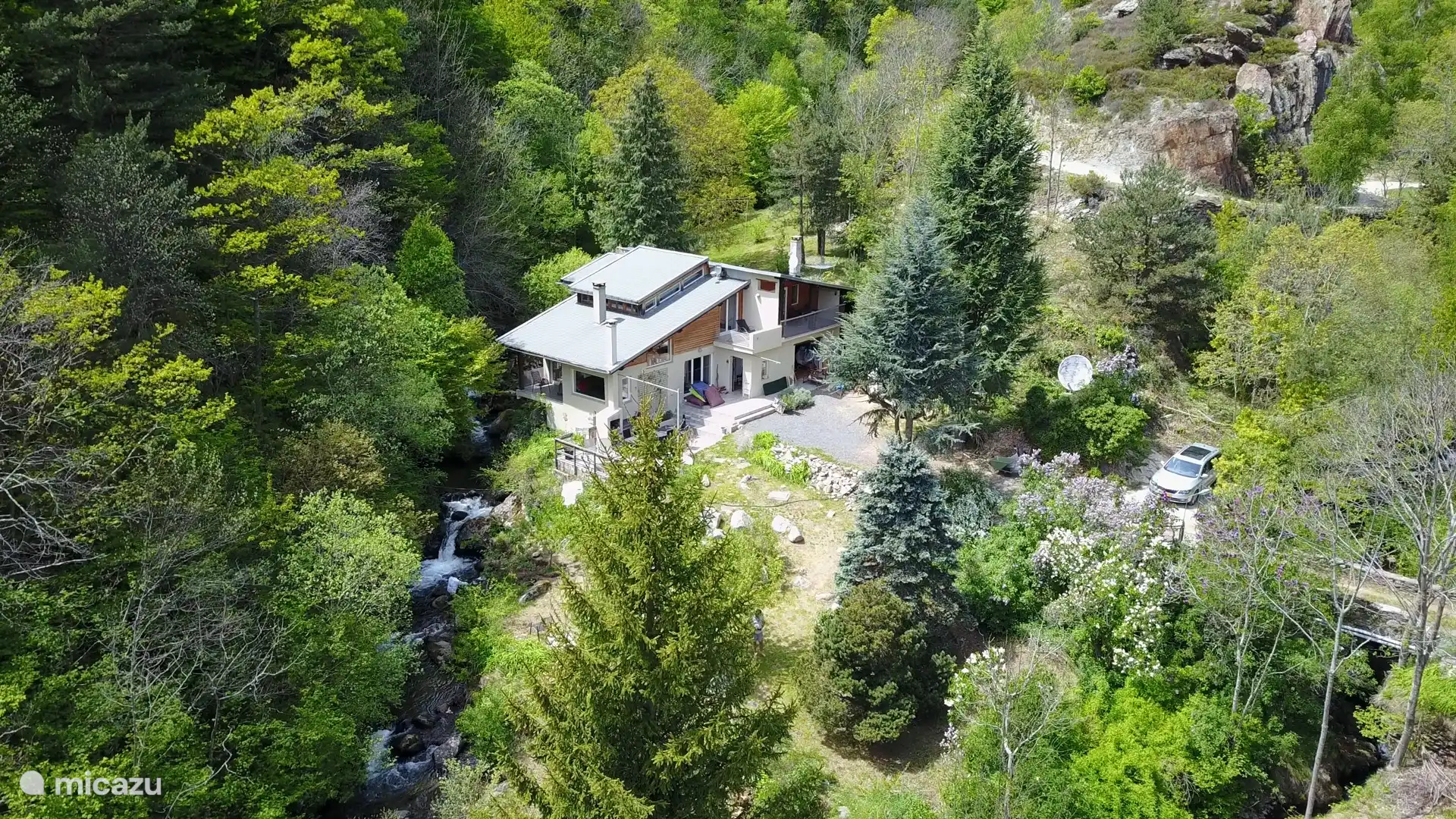The River Mountain House in Frankreich, Pyrénées-Orientales, Nohèdes - villa