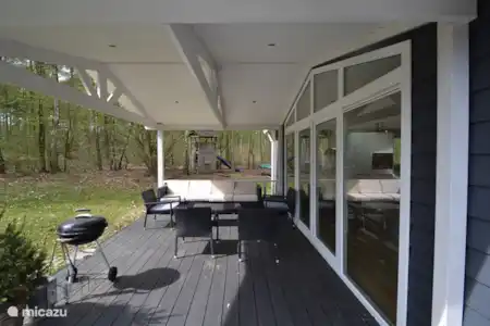Vakantiehuis Nederland, Utrecht, Rhenen chalet Zespersoons chalet! - Nr. B01 terras