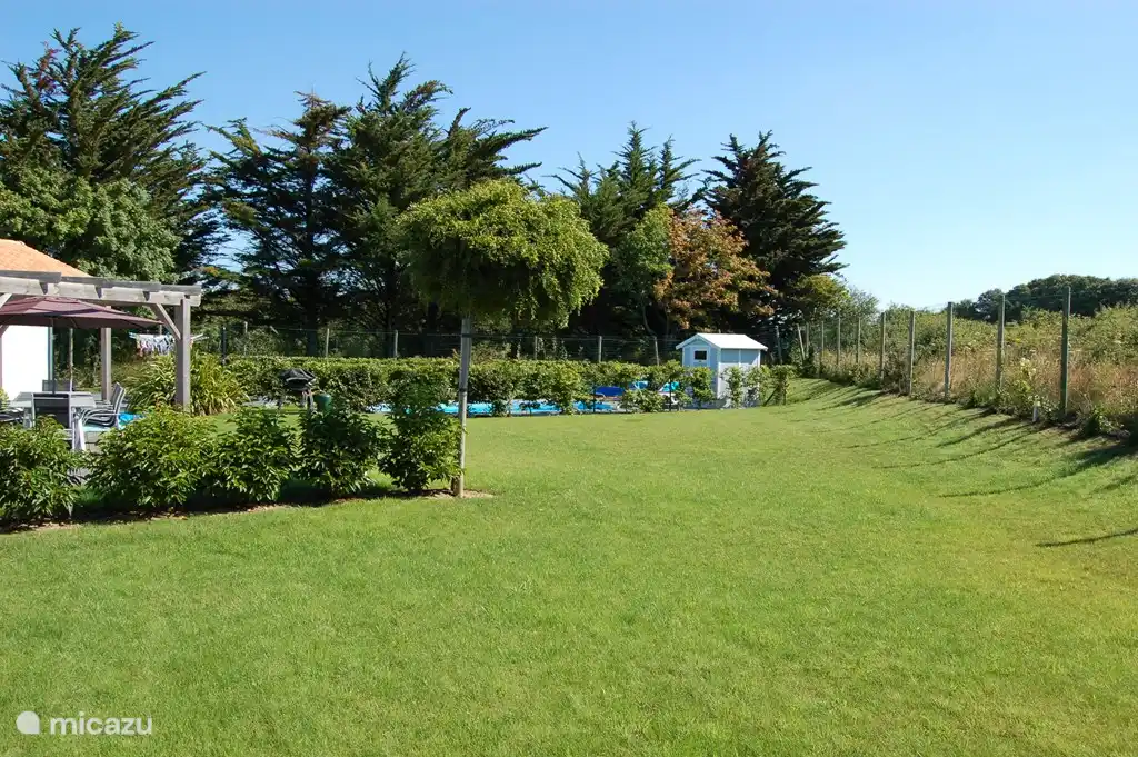 Blick auf den Garten