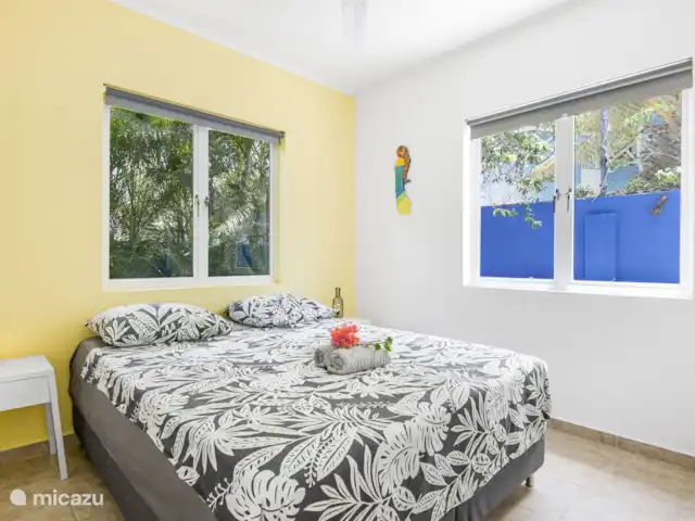 La Casa Azul *Mucha privacidad* en Curazao, Bandabou (oeste), Fontein - villa Dormitorio 2