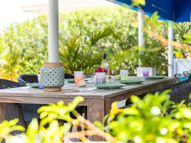 La Casa Azul *Mucha privacidad* en Curazao, Bandabou (oeste), Fontein - villa Comidas