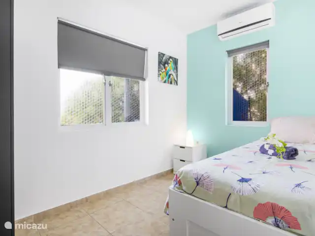 La Casa Azul *Mucha privacidad* en Curazao, Bandabou (oeste), Fontein - villa Dormitorio 3