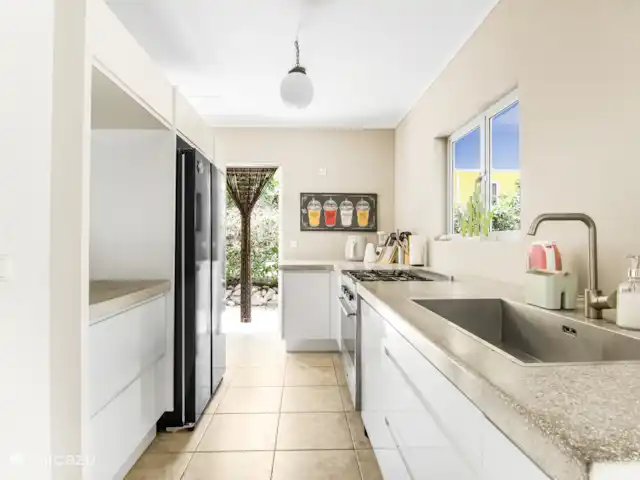 La Casa Azul *Mucha privacidad* en Curazao, Bandabou (oeste), Fontein - villa ¡Cocina!