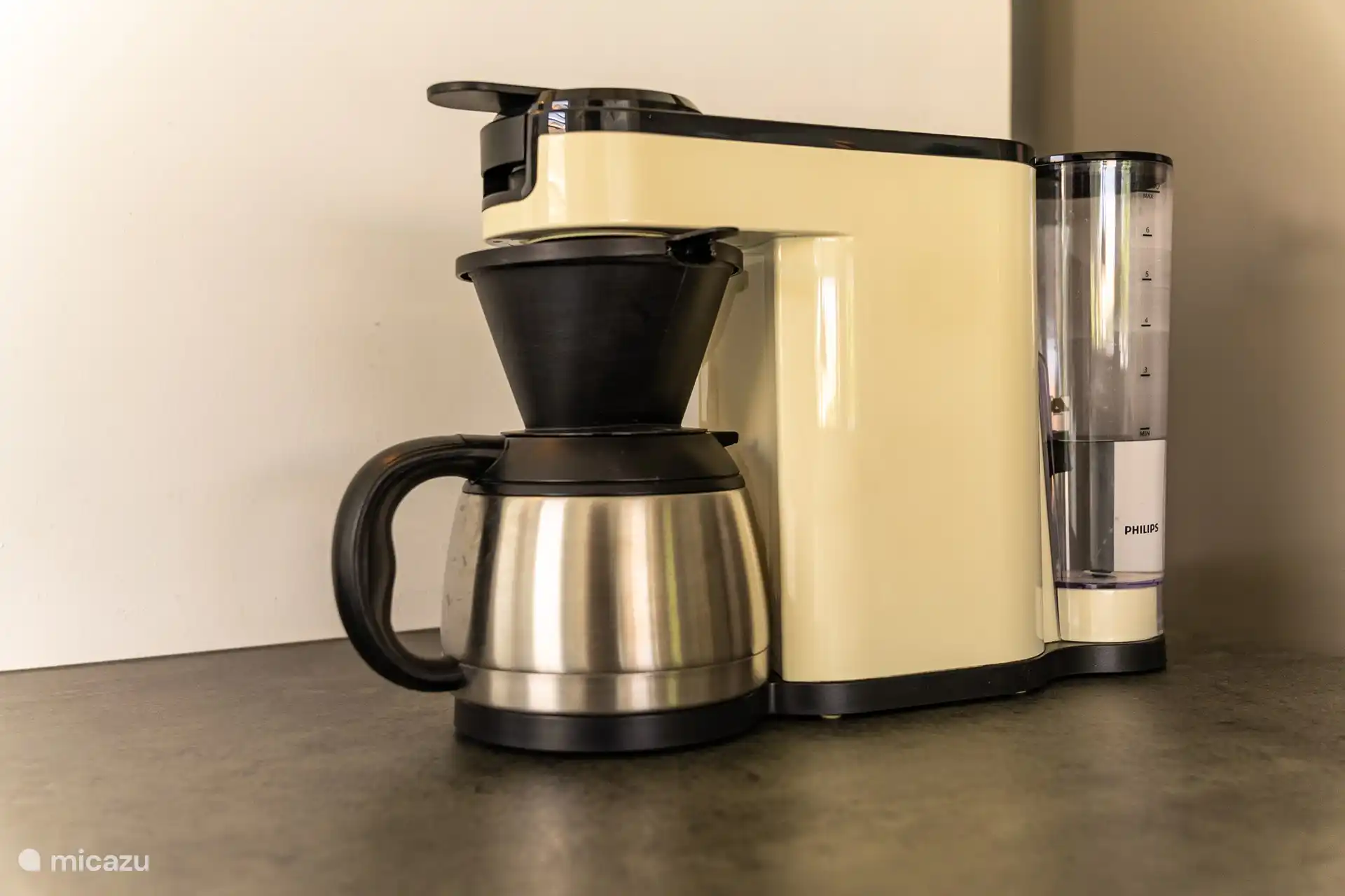 Senseo-Schalter
mit Kaffeepads 
oder gemahlener Kaffee 