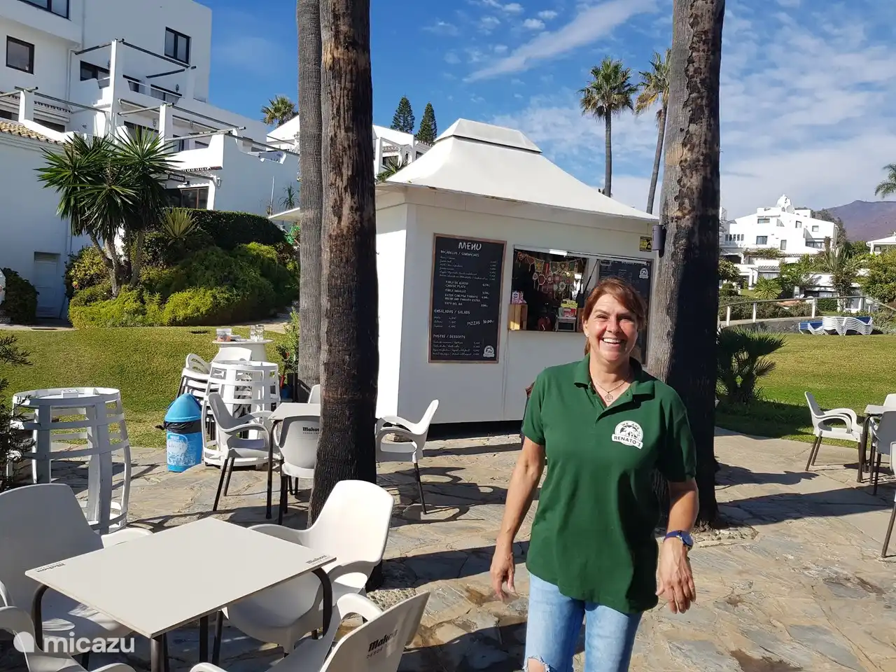 Wanda and her husband Edgar run the Kiosk
