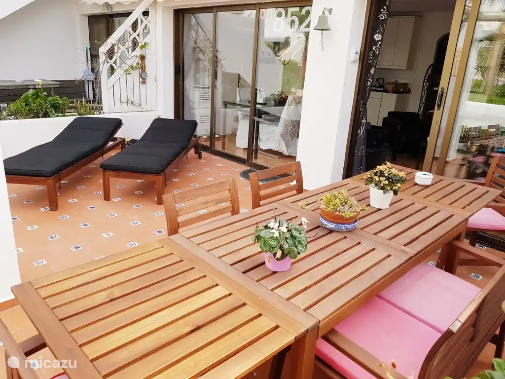 The apartment is modern in design and is fully equipped