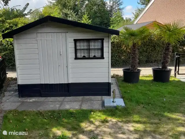 Maison de vacances en Zélande/Rouge | Pays-Bas, Zélande, Bruinisse - bungalow Le cabanon de rangement dans le jardin