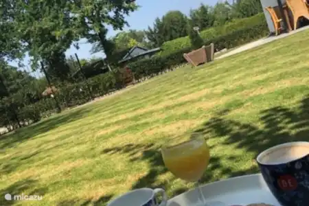 Vakantiehuis Nederland, Overijssel, Denekamp bungalow Luxe Vakantiebungalow Twentecottage Tuin