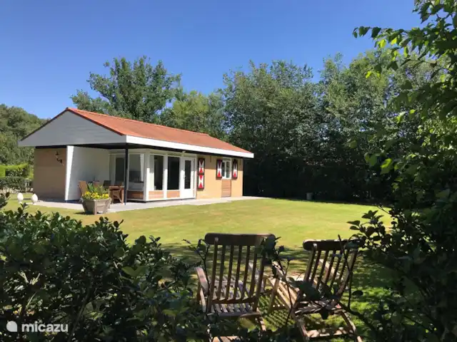 Luxe Vakantiebungalow Twentecottage huren in Nederland, Overijssel, Denekamp - bungalow Zijkant Twentecottage