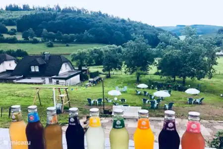 Vakantiehuis Duitsland, Sauerland, Sundern vakantiehuis Ferienhaus Sundern Uitzicht vanaf terras