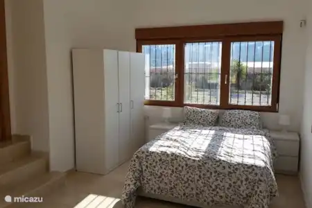 Vakantiehuis Spanje, Costa Blanca, Aspe villa Vakantiehuis Aspe Alicante Slaapkamer met groot 2 perzoonsbed