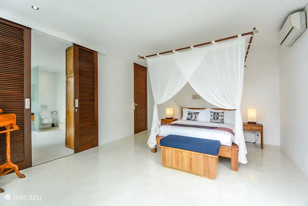 Schlafzimmer im Erdgeschoss.