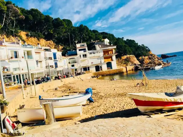Casa Sa Riera en España, Costa Brava, Begur - villa La hermosa playa de Tamariu, donde también se puede tomar un buen almuerzo. ¡¡Muy recomendable!!