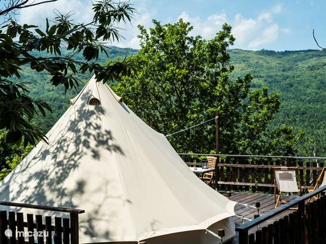Casa vacacional Italia, Toscana – camping con glamour/yurta/tienda safari Podere di Maggio - Tienda glamping 5