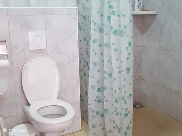Location de Vacances Suriname, Paramaribo, Paramaribo, bungalow - Mi Dren Chambre parentale avec douche, disponible à la location à partir de 2 personnes